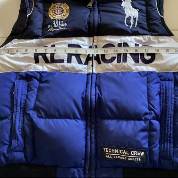 100% Authentic, Polo Ralph Lauren RL USA Racing Team 24 2011 edition Vest - Picture 8 of 15